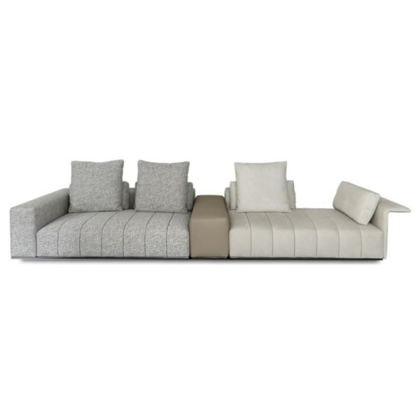 Ber-Ber Four Seater Sofa With Chaise Living