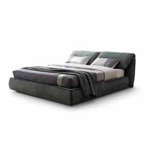 Bon-Bon Bed | Italian Nubuck Leather Beds