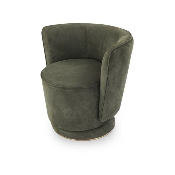 Cat-Cat Lounge Chair | Nubuck Leather Living