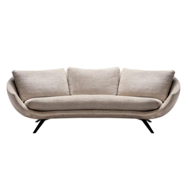 Cur-Cur Three Seater Sofa Living