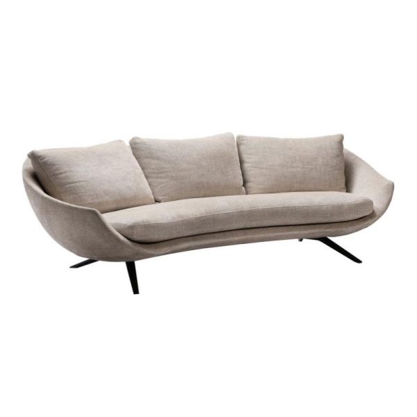 Cur-Cur Three Seater Sofa Living