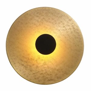 Golden Wall Light | Dia 280 Mm Accessories