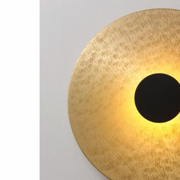 Golden Wall Light | Dia 280 Mm Accessories