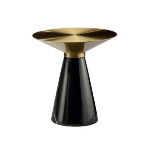 Hey-Hey Side Table | Black Marquina Marble Living