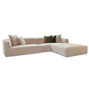 Kat-Kat Four Seater Sofa With Ottoman Living