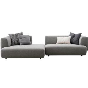 Lin-Lin Two Seater Wide Corner Sofa Living