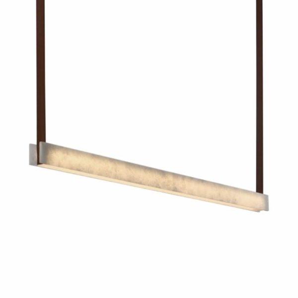 Linear Marble Pendant Ceiling Lamp | 1200 Mm Accessories