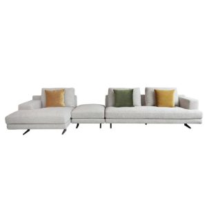 Ms-Ms Three Seater Corner Sofa With Ottoman Living