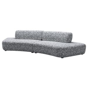 Pom-Pom Four Seater Sofa Living