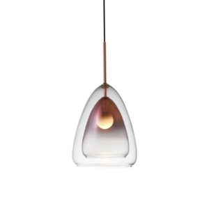 Reverse Vase Pendant Ceiling Lamp | Cognac Color Accessories