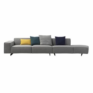 Kai-Kai Four Seater Open Arm Sofa | Fabric Living